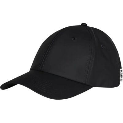 Rains Vattentät sexpanelkeps - Svart - Unisex Rains Vattentät sexpanelkeps - Svart - Unisex