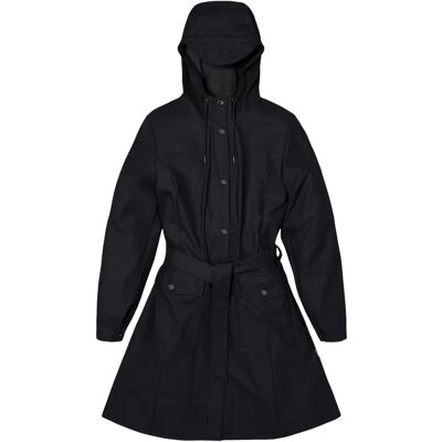 Rains Curve Jacket (18130) - schwarz Rains Curve Jacket (18130) - schwarz