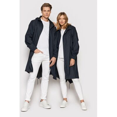 Rains Unisex Fishtail Parka (18140) - navy Rains Unisex Fishtail Parka (18140) - navy
