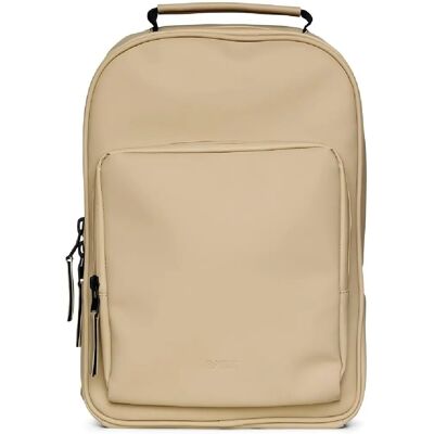 Rains Book Daypack - Piasek - Jeden Rozmiar - Unisex - Plecak Rains Book Daypack - Piasek - Jeden Rozmiar - Unisex - Plecak