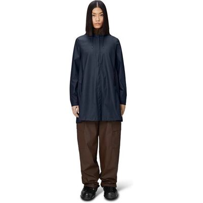 Rains Giacca A Line Navy - Impermeabile Rains Giacca A Line Navy - Impermeabile