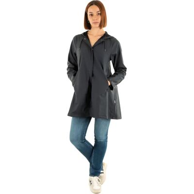 Rains Navy A-Linien Regenjacke Rains Navy A-Linien Regenjacke