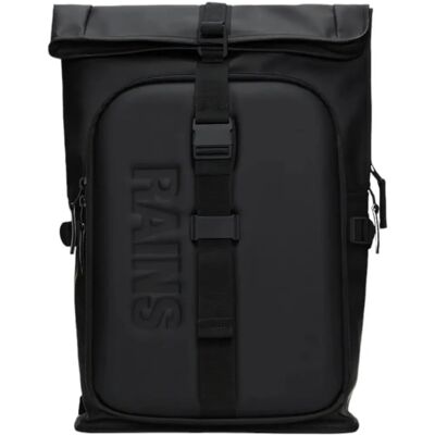 Rains Texel Moulded Backpack - Black - 16" Laptop - Waterproof Rains Texel Moulded Backpack - Black - 16" Laptop - Waterproof