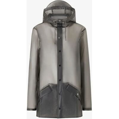 Giacca trasparente Rains W3 - Impermeabile, Unisex, Finitura opaca Giacca trasparente Rains W3 - Impermeabile, Unisex, Finitura opaca