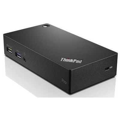 Lenovo ThinkPad USB 3.0 Pro Dock - Svart - Dockingstation Lenovo ThinkPad USB 3.0 Pro Dock - Svart - Dockingstation