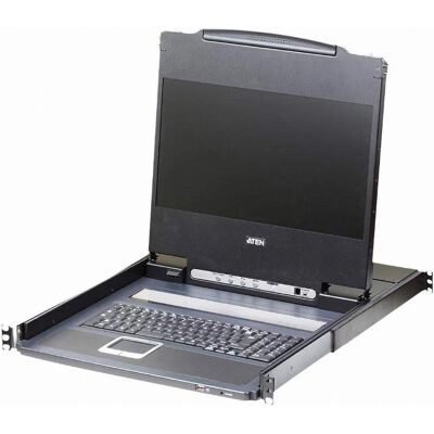 Interruttore KVM Aten CL6700MW-ATA-2XK06ITG Montaggio rack - Nero Interruttore KVM Aten CL6700MW-ATA-2XK06ITG Montaggio rack - Nero