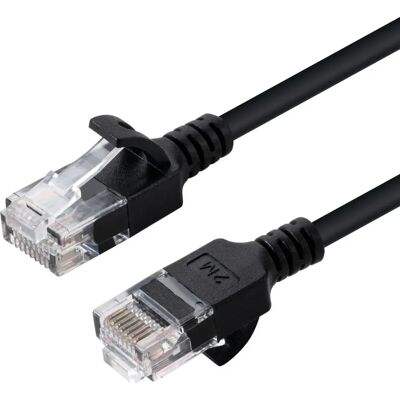 Cavo di rete MicroConnect V-UTP60015S-SLIM - 15cm - Nero - Cat6 U/UTP Cavo di rete MicroConnect V-UTP60015S-SLIM - 15cm - Nero - Cat6 U/UTP