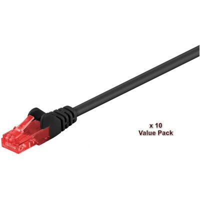 MicroConnect Câble réseau UTP Cat6 1m Noir MicroConnect Câble réseau UTP Cat6 1m Noir