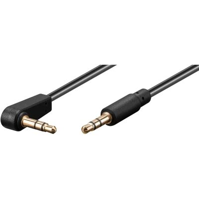 MicroConnect 0,5m Schwarz Audio Kabel - 3,5mm Stereo MicroConnect 0,5m Schwarz Audio Kabel - 3,5mm Stereo