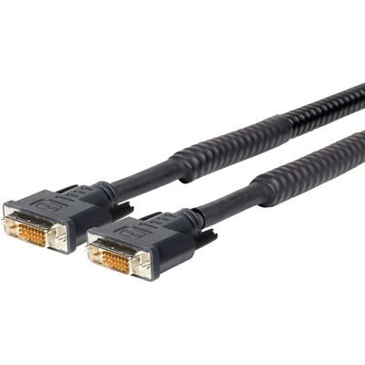 Vivolink PRODVIAM15 15m DVI-D Cable - DVI-D - Black Vivolink PRODVIAM15 15m DVI-D Cable - DVI-D - Black