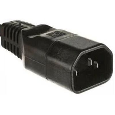 MicroConnect C14PLUG Strømadapter - Plugg, Svart MicroConnect C14PLUG Strømadapter - Plugg, Svart