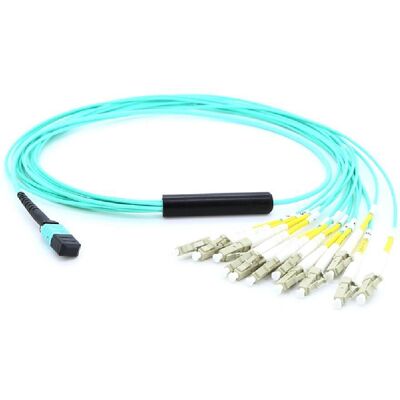 MicroConnect Turkis 2m OM3 Fiberoptisk Breakout-kabel - Datasenter MicroConnect Turkis 2m OM3 Fiberoptisk Breakout-kabel - Datasenter
