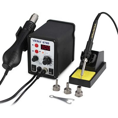 CoreParts MOBX-TOOLS-020 elektronisches Reparaturwerkzeug - Multifunktionales Reparaturtool mit Heißluftgebläse und Lötkolben CoreParts MOBX-TOOLS-020 elektronisches Reparaturwerkzeug - Multifunktionales Reparaturtool mit Heißluftgebläse und Lötkolben