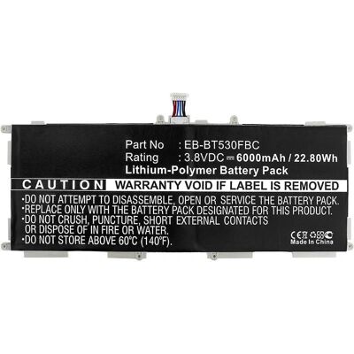 CoreParts MBTAB0039 26Wh Li-Ion Batterie für Samsung Galaxy Tab 4 10.1 - Ersatzteil CoreParts MBTAB0039 26Wh Li-Ion Batterie für Samsung Galaxy Tab 4 10.1 - Ersatzteil