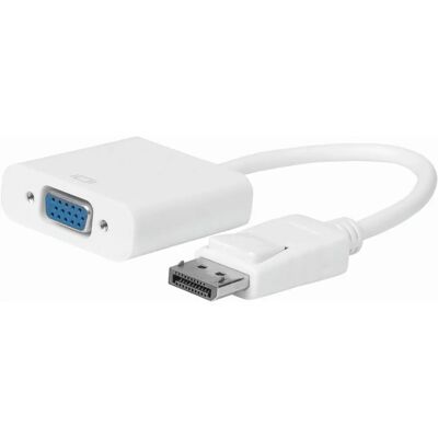 Adattatore MicroConnect VGA a DisplayPort - 0,15m Bianco Adattatore MicroConnect VGA a DisplayPort - 0,15m Bianco
