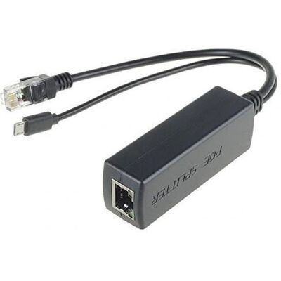 Microconnect MC-POESPLITTER Nettverksdeler - PoE - Svart Microconnect MC-POESPLITTER Nettverksdeler - PoE - Svart