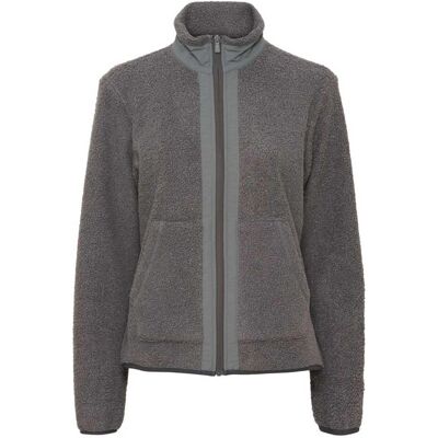 Sea Ranch Franka Gray Full Zip Fleece Jacket - Jacket Sea Ranch Franka Gray Full Zip Fleece Jacket - Jacket