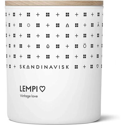 Skandinavisk Lempi Duftlys - Vegansk, 50t, Hvid Skandinavisk Lempi Duftlys - Vegansk, 50t, Hvid
