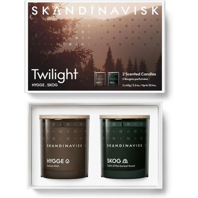 Skandinavisk Twilight Geurkaarsen Cadeauset - Bos en Knus Skandinavisk Twilight Geurkaarsen Cadeauset - Bos en Knus