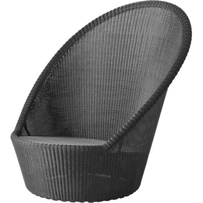 Cane-line Kingston Loungesessel - Aluminiumgeflecht - Graphit Cane-line Kingston Loungesessel - Aluminiumgeflecht - Graphit