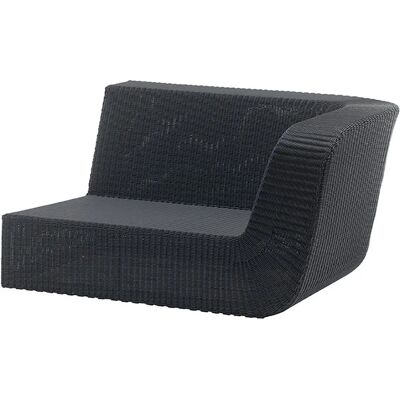 Cane-line Savannah 2-Sitzer-Modul Links - Schwarz - Sofamodul Cane-line Savannah 2-Sitzer-Modul Links - Schwarz - Sofamodul