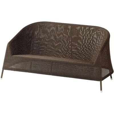 Cane-line Kingston 2 - Stapelbare Loungesoffa - Mocca Cane-line Kingston 2 - Stapelbare Loungesoffa - Mocca