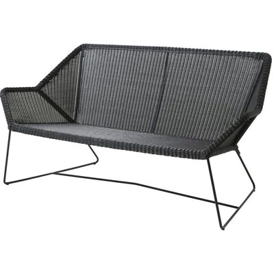 Cane-line Breeze 2-Pers. Outdoor Lounge - Schwarz Cane-line Breeze 2-Pers. Outdoor Lounge - Schwarz
