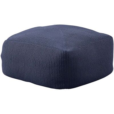 Cane-line Divine Outdoor Hocker - Midnight Blue Cane-line Divine Outdoor Hocker - Midnight Blue