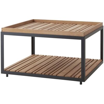 Cane-line Modell 77x77 Teak Sofabordsett Cane-line Modell 77x77 Teak Sofabordsett