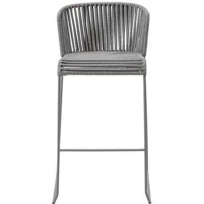 Tabouret d'extérieur Cane-line Moments Gris - Design minimaliste - Publicité Tabouret d'extérieur Cane-line Moments Gris - Design minimaliste - Publicité