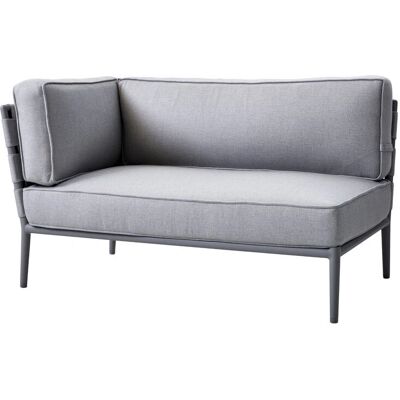 Cane-line Conic 2 Pers. Sofa Højre Modul - Outdoor Lounge Furniture Cane-line Conic 2 Pers. Sofa Højre Modul - Outdoor Lounge Furniture