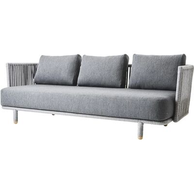 Cane-line Moments 3-Sitzer Sofa - Grau Cane-line Moments 3-Sitzer Sofa - Grau