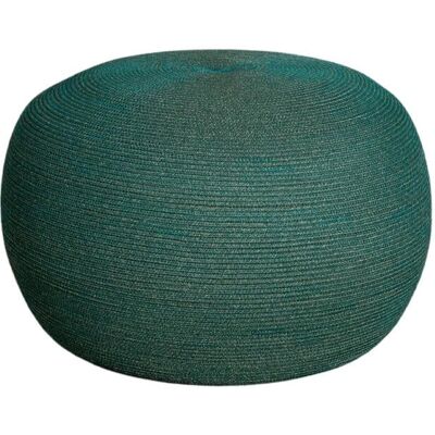 Cane-line Outdoor Circle Hocker - 75cm, Dunkelgrün, Langlebig Cane-line Outdoor Circle Hocker - 75cm, Dunkelgrün, Langlebig