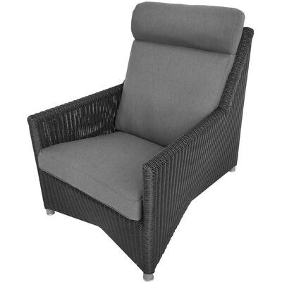 Cane-line Outdoor Diamond Hochlehner - Grau/Graphit Cane-line Outdoor Diamond Hochlehner - Grau/Graphit
