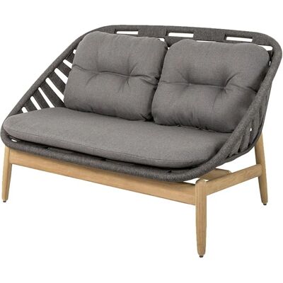 Cane-line Outdoor Strington 2 Pers. Sofa - Teak/Grau Cane-line Outdoor Strington 2 Pers. Sofa - Teak/Grau