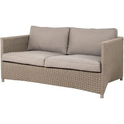Cane-line Diamond Outdoor Sofa, 2-Sitzer, taupe Cane-line Diamond Outdoor Sofa, 2-Sitzer, taupe