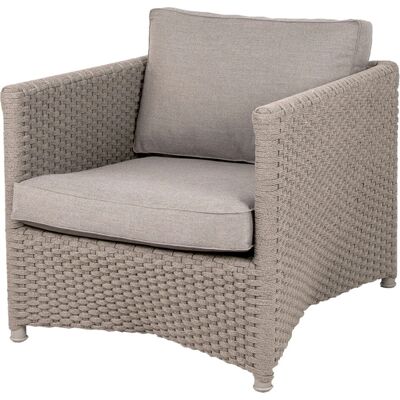 Cane-line Outdoor Diamond Loungestuhl - Taupe - Leicht & Wetterfest Cane-line Outdoor Diamond Loungestuhl - Taupe - Leicht & Wetterfest
