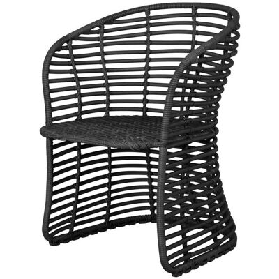 Cane-line - Basket Stol - Graphite Weave - Ute stol Cane-line - Basket Stol - Graphite Weave - Ute stol