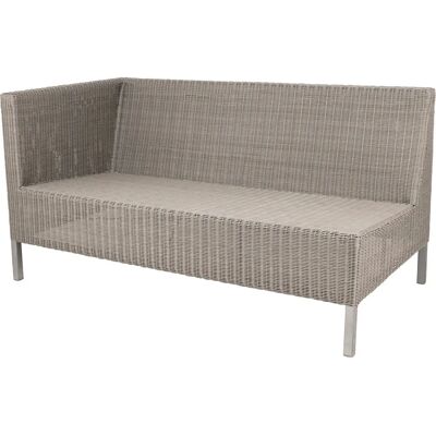 Cane-line Outdoor Lounge Sofa - Taupe - 153cm - Modulares Design Cane-line Outdoor Lounge Sofa - Taupe - 153cm - Modulares Design