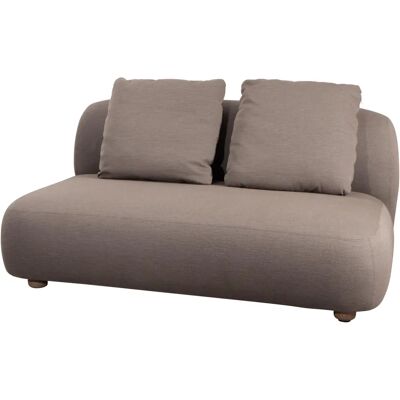 Cane-Line Capture 2-Sitzer Modularsofa - Taupe Cane-Line Capture 2-Sitzer Modularsofa - Taupe