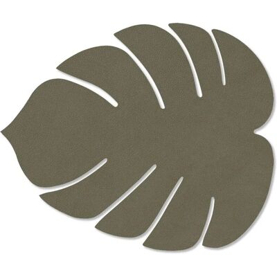 LIND DNA - Monstera Leaf Nupo Platzdecke - Armygrønn LIND DNA - Monstera Leaf Nupo Platzdecke - Armygrønn