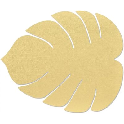 LIND DNA Monstera blad Hippo Sett - Gull LIND DNA Monstera blad Hippo Sett - Gull