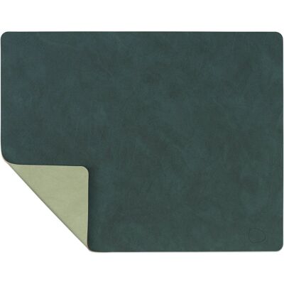LIND DNA Nupo Tovaglia quadrata reversibile L - Verde scuro-olive LIND DNA Nupo Tovaglia quadrata reversibile L - Verde scuro-olive