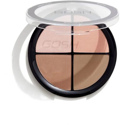 GOSH Puder Contour'n Strobe Kit Hell - Gesichtspuder GOSH Puder Contour'n Strobe Kit Hell - Gesichtspuder