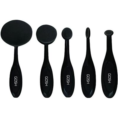 GOSH Verblender Pinselset - Gesicht, Kontur, Rouge, Eyeliner, Make-up Pinsel GOSH Verblender Pinselset - Gesicht, Kontur, Rouge, Eyeliner, Make-up Pinsel