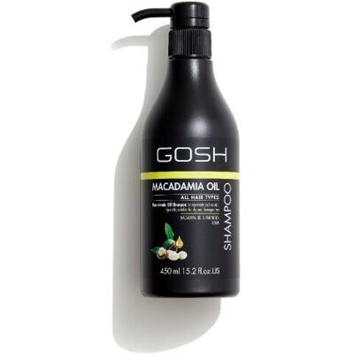 Gosh Macadamia Öl Shampoo - Pflegende Haarpflege - 450ml Gosh Macadamia Öl Shampoo - Pflegende Haarpflege - 450ml