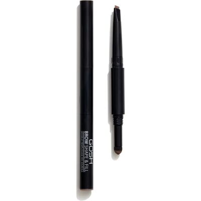 Gosh Brow Shape & Fill - Eyebrow Pencil Dual End 002 Greybrown Gosh Brow Shape & Fill - Eyebrow Pencil Dual End 002 Greybrown