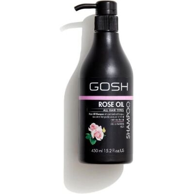 Gosh - Rose Oil Shampoo - Rosenvoks - 450 ml - Shampoo Gosh - Rose Oil Shampoo - Rosenvoks - 450 ml - Shampoo