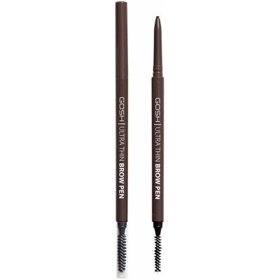 Gosh Ultra Thin Dark Brown Eyebrow Pencil - Eyebrow Makeup Gosh Ultra Thin Dark Brown Eyebrow Pencil - Eyebrow Makeup