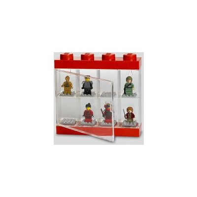 Scatola di stoccaggio LEGO Minifigure Rosso - Impilabile - Ufficiale Scatola di stoccaggio LEGO Minifigure Rosso - Impilabile - Ufficiale